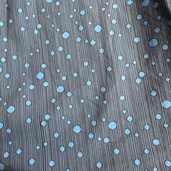 Lords of Harlech Men's Button Down‎ Shirt Blue Paisley Contrast L Tailored Fit - Picture 6 of 10